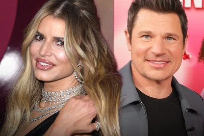 Джессика Симпсон и Ник Лаши столкнулись в самолете на Гавайи