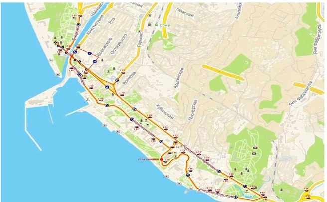 15 улиц перекрыто, полсотни автобусов изменили маршруты | Источник: Пресс-служба администрации Сочи