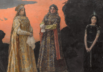 Сказочное богатство: 7 деталей картины Васнецова «Три царевны подземного царства»