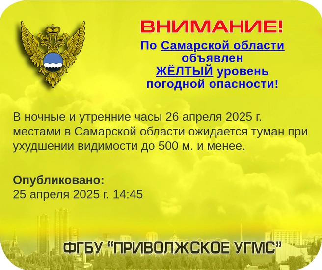 Водителям стоит быть осторожнее! | Источник: Приволжское УГМС