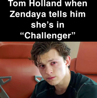 Фанаты осудили мемы о реакции Тома Холланда на съемки Зендеи в фильме «Претенденты»