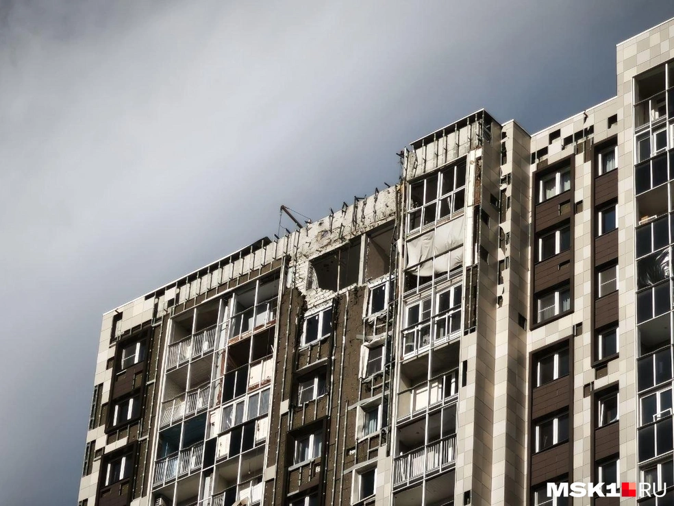 Последствия самого первого прилета до сих пор не устранили | Источник: Михаил Мечев / MSK1.RU