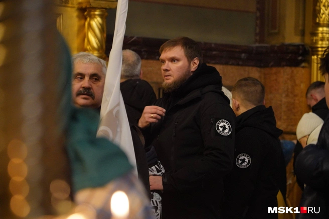 «Русская община» проводит братские молебны каждый месяц | Источник: Артем Рамазани-Зубов / MSK1.RU
