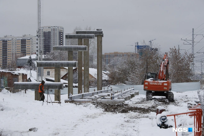 Строительством занимается компания «Профи Плюс» | Источник: Андрей Бортко / NGS.RU