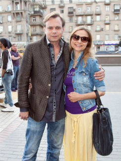 Владимир Левкин с женой Мариной