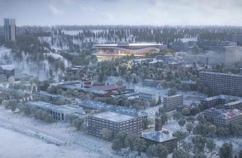 Оперный театр в городском пейзаже | Источник: wHY architecture, скрин презентации