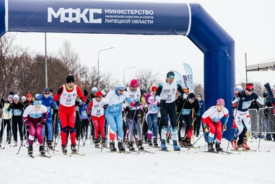 Липецк принял массовую «Лыжню России» 14 февраля