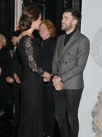 Герцогиня Кэтрин и Джек на представлении Royal Variety Performance в лондонском Palladium, 13 ноября 2014