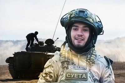 В Волгоградской области простились с 23-летним стрелком