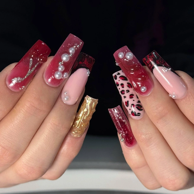Наращивание | Источник: Bandi_nails / T.me