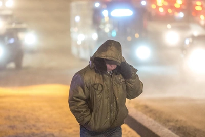 Ветер и метель 16 декабря в Мурманской области