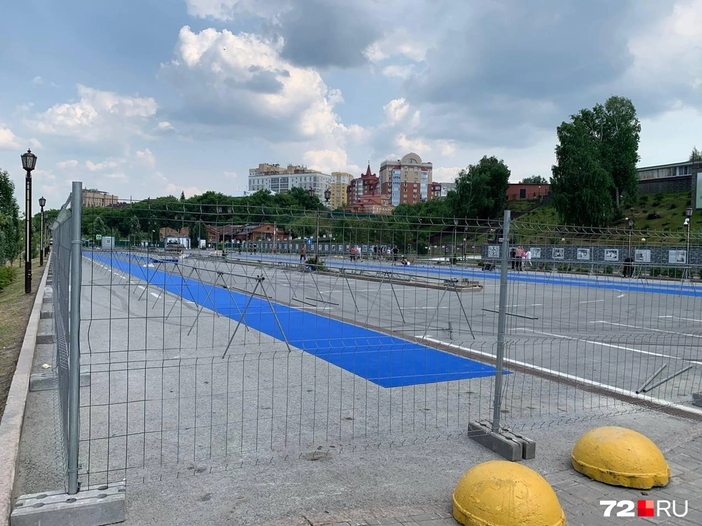 Здесь будут бегать | Источник: Никита Кифорук / 72.RU