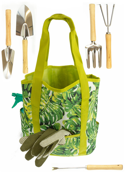 Набор садовых инструментов для дачи в сумке, Homy Mood, 8 предметов
