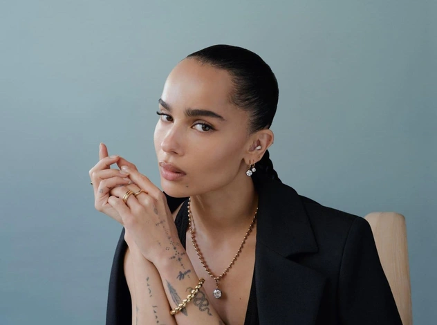 Променяла Tiffany&Co? Зои Кравиц стала лицом молодого ювелирного бренда