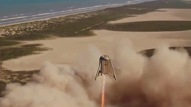 SpaceX испытала корабль, сильно напоминающий пепелац (видео)