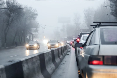 Пятикилометровый затор парализовал движение на М-4 у Шахт