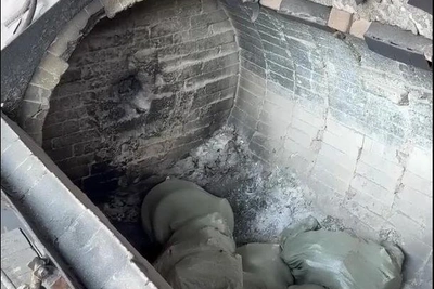 Санкционные сыры и колбасы сожгли в Хабаровске