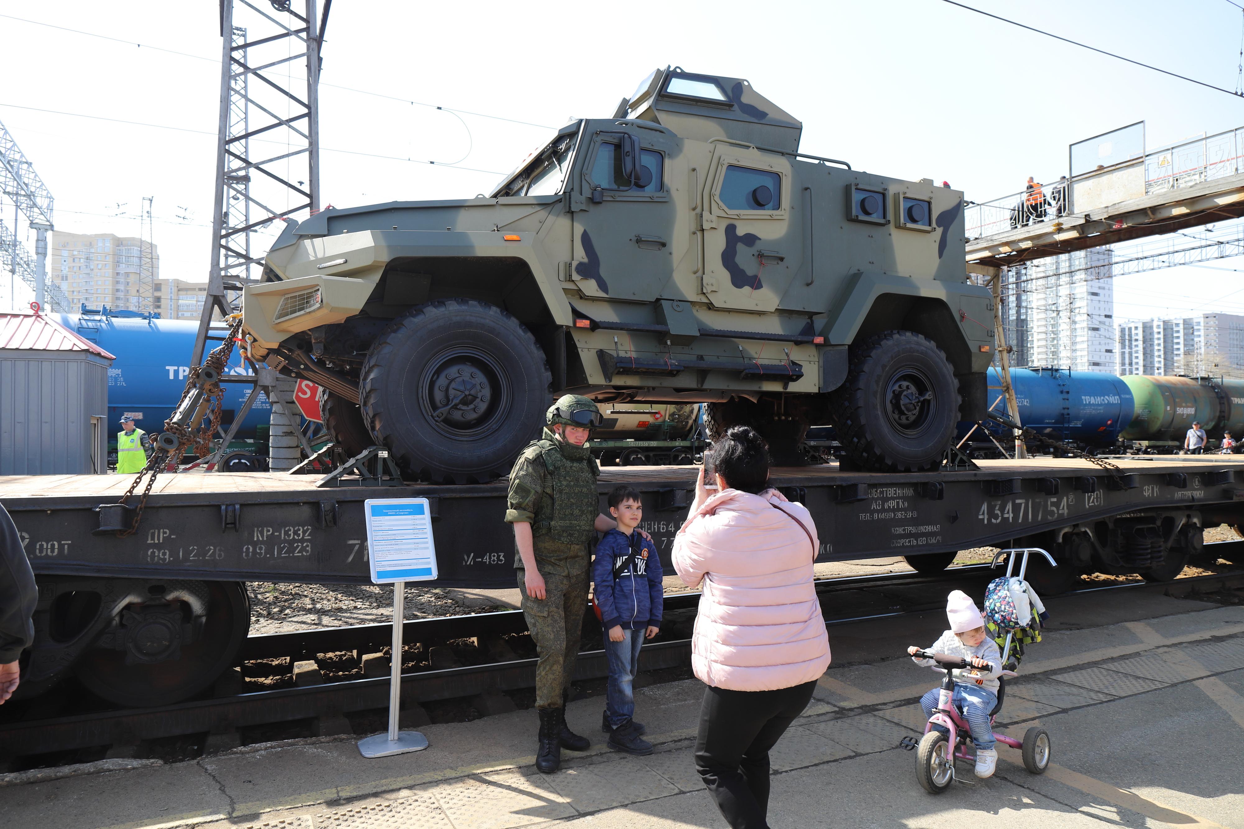 В Пермь прибудет воинский эшелон Минобороны с трофейной техникой из зоны СВО