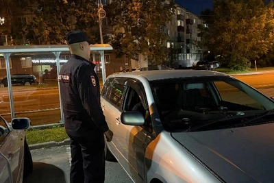 В Южно-Сахалинске полицейские провели рейд на парковке ТК «Панорама»