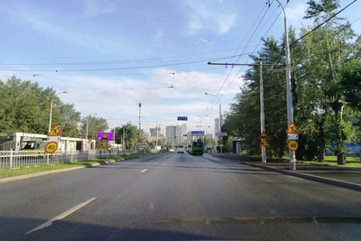 На Щербакова в Екатеринбурге сняли асфальт для ремонта