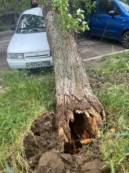 Водителю белой «Лады» очень не повезло… | Источник: читатели V1.RU