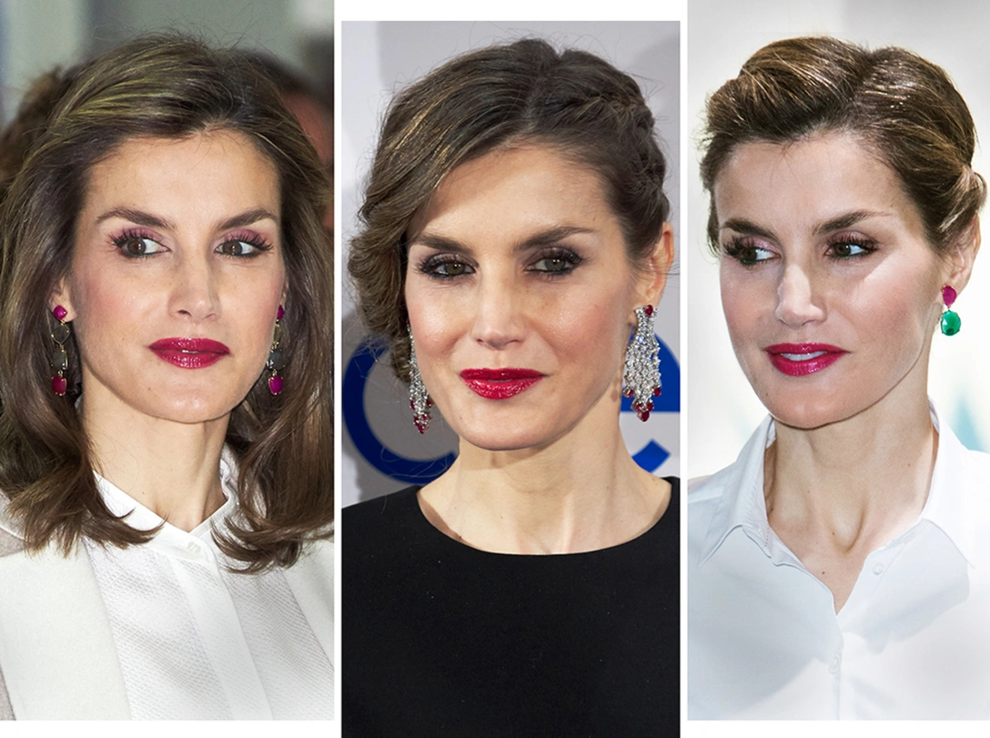 Драгоценный макияж королевы Летиции | marieclaire.ru