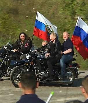 Полиция не будет штрафовать Владимира Путина за езду без шлема