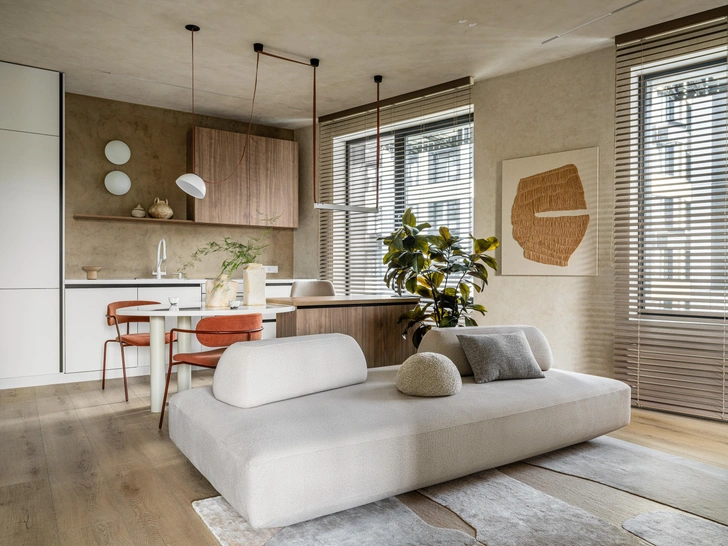 Интерьер недели: квартира 54 м&sup2; в Москве для собак, кошки и их хозяев