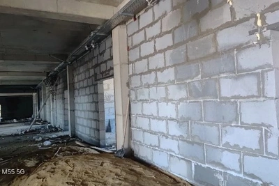 Во Взморье строят школу-сад-спортзал-музей