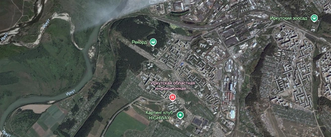 Синюшина Гора | Источник: Google.earth.com
