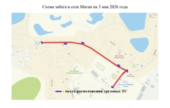 Перекрытия в Магане | Источник: пресс-служба мэрии Якутска