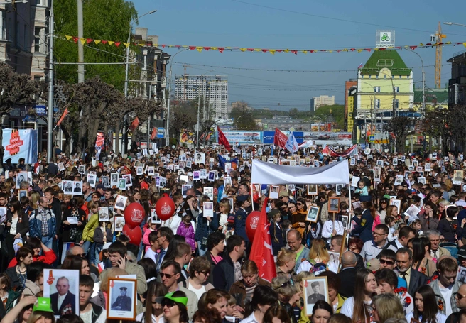 70 тысяч рязанцев вышли на Парад Победы | ya62.ru