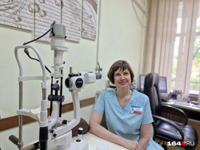 Ольга Горшкова — врач-офтальмолог и лазерный хирург в одном лице | Источник: Виктория Федорова / 164.RU
