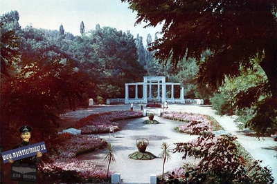 История главного парка Краснодара в фотографиях