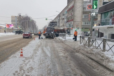 Костромские дорожники наращивают вывоз снега