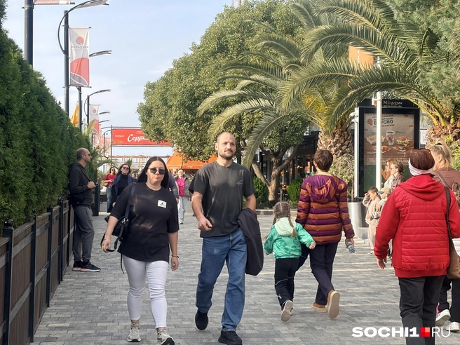 Россияне переезжают в Сочи за теплом  | Источник: Анна Грицевич / SOCHI1.RU