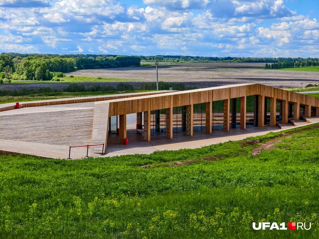 Само строение очень стильное | Источник: Булат Салихов / UFA1.RU