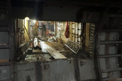 Два тоннеля метротрамвая соединили под стадионом Рассвет