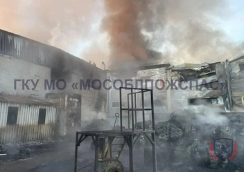 Пожар тушили несколько часов | Источник: ГКУ «Мособлпожспас»
