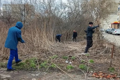 На улицах Первомайского района наводят порядок