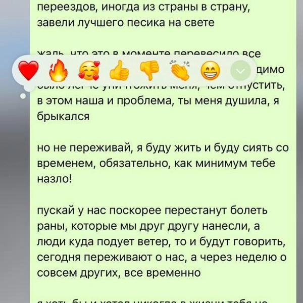 В нем он обвинил Лизу в эмоциональном давлении | Источник: саша теслонд @teslond / T.me