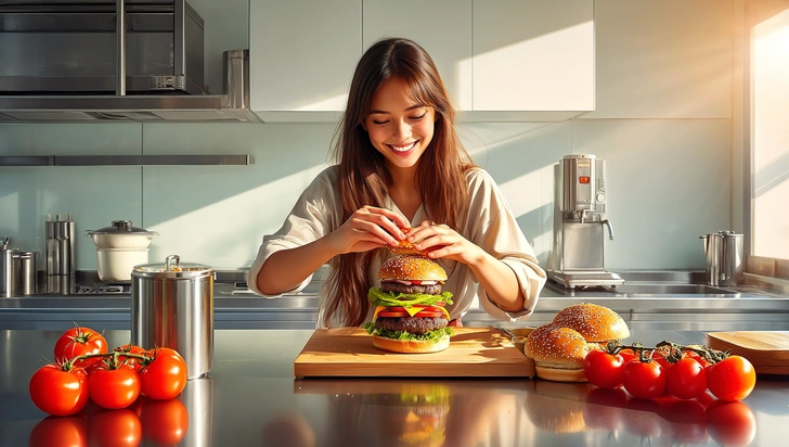 Лучше, чем в ресторане: 3 секретных рецепта бургеров от шеф-повара | Источник: Higgsfield