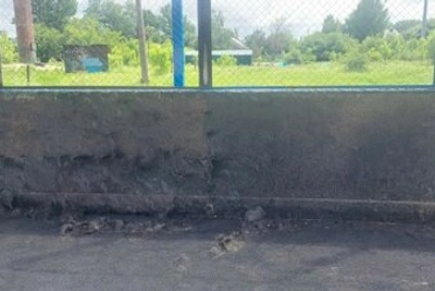 Неизвестные подожгли спортивную коробку на севере Тамбова
