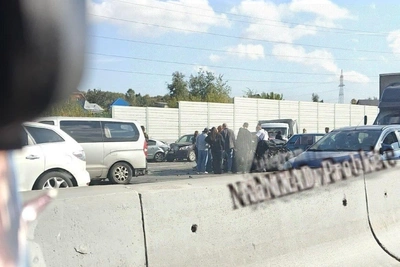 Смертельная авария на МКАД парализовала движение