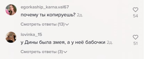 Упс: Катю Адушкину обвинили в копировании Дины Саевой