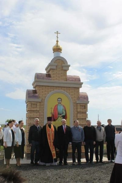 На освящении памятной стелы присутствовал потомок Фомы Данилова | Источник: Оренбургская епархия