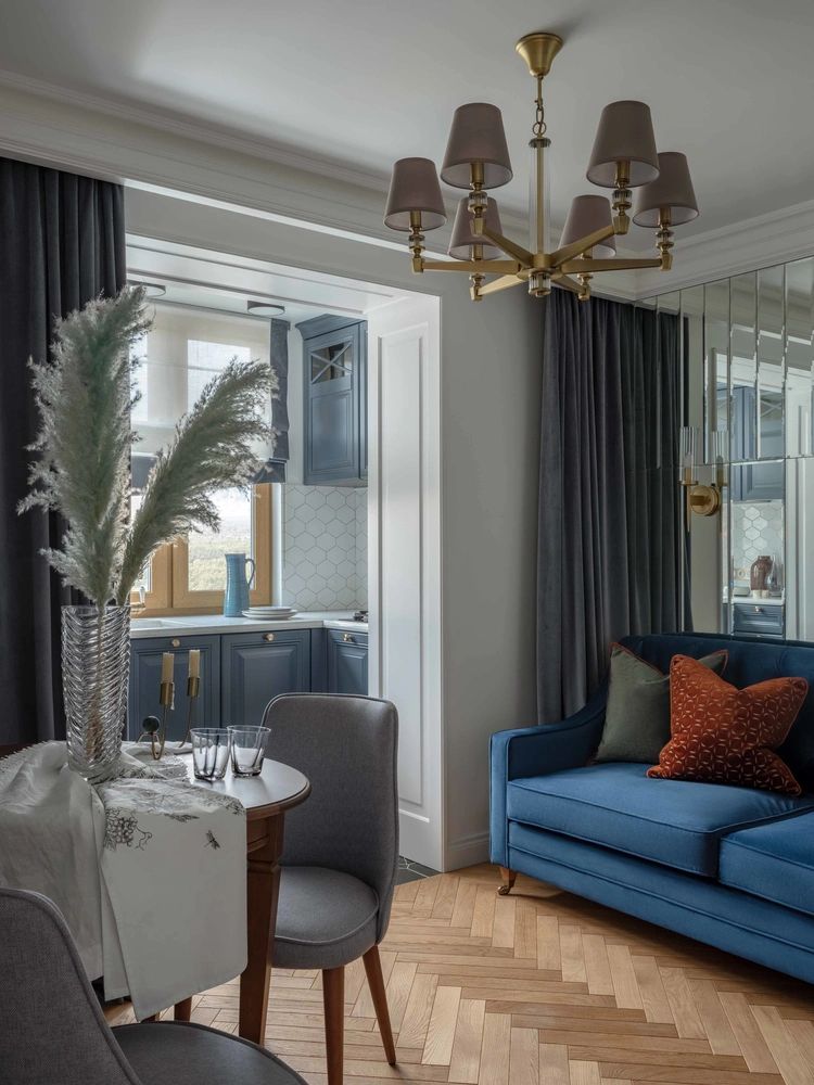 Московская квартира с французским настроением 38 м² (фото 0) | Источник: ДИНА АЛЕКСАНДРОВА