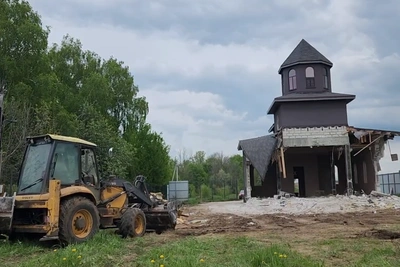 «Храм Сатурна» сносят в Подмосковье