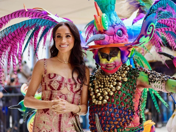 Меган Маркл в Колумбии, 2024 год.