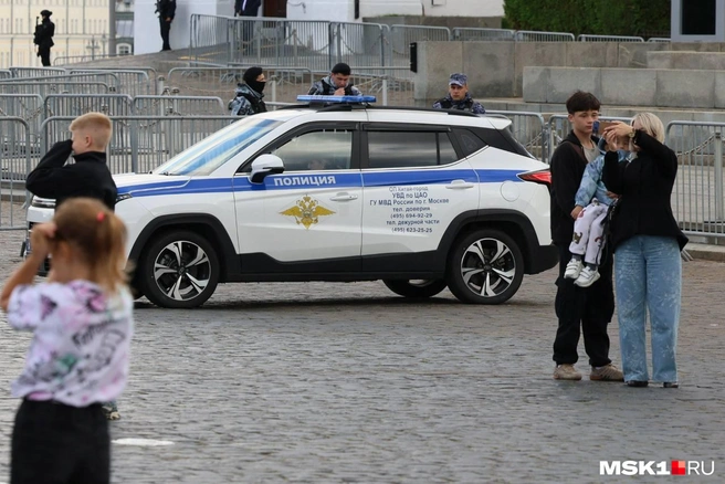 На Красной площади дежурит полиция | Источник: Артем Устюжанин / MSK1.RU